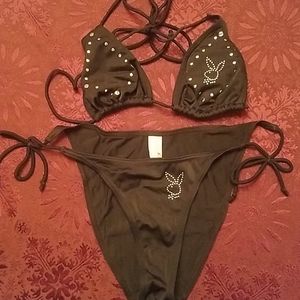 Bikini Playboy black size M